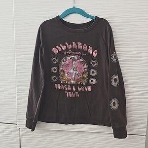 Girls Billabong Long Sleeve Shirt XS